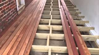 Merbau decking 90x19  North Perth [upl. by Kapeed]