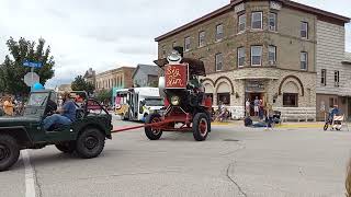 2022 Algoma Shanty Days Parade Big Jim Jim Rabass Steam Engine [upl. by Vinita]