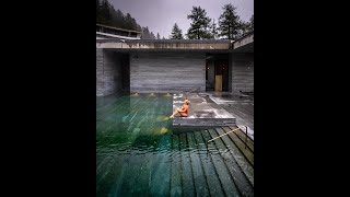 7132 Hotel amp Therme Vals in Switzerland is STUNNING [upl. by Croft64]