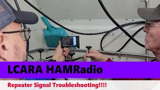 LCARA HAM Radio Troubleshooting Our 2M Repeater [upl. by Davies]