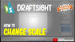 Draftsight How To Change Scale [upl. by Caleb172]