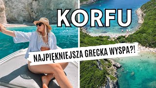 Korfu 2023 🇬🇷 Najpiękniejsza grecka wyspa  Co zobaczyć  Plaże atrakcje jedzenie  Grecja vlog [upl. by Dranyar]