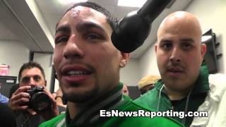 danny garcia on what zab judah told him during fight  EsNews Boxing [upl. by Tolkan]