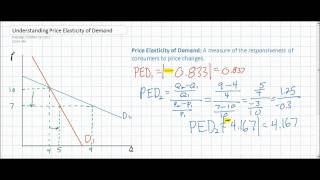 Calculating and Interpreting Price Elasticity of Demand [upl. by Au700]