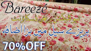 Bareeze Big Sale Today  End Off Season sale 2024 up to 70 Off [upl. by Ramsey]