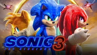 Sonic The Hedgehog 3 2024 Movie  James Marsden Ben Schwartz amp Tika Sumpter  Update amp Facts [upl. by Merriam]