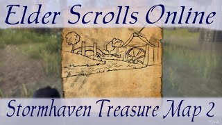 Stormhaven Treasure Map 2 Elder Scrolls Online ESO [upl. by Osyth813]