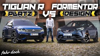 VW Tiguan R vs CUPRA Formentor  REVIEW  0100  DESIGN  ALLTAG  Fahr doch [upl. by Eniliuqcaj964]