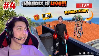 Mehdix is Live Tournament for Subscribers 🍷🎁 Mehdix Free Fire [upl. by Irap]