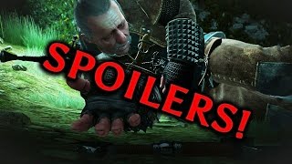 The Witcher 3 Wild Hunt  SPOILERS AHEAD Vesemir Final Scene [upl. by Ag]