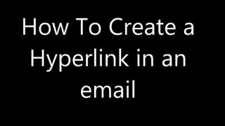 How To Create a Hyperlink in an Email  GoldenYearsGeekcom [upl. by Atihcnoc]