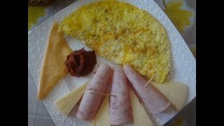 أملات فطور الصباح سهلة وروعة في دقيقتان omelette petit dej [upl. by Ihp47]