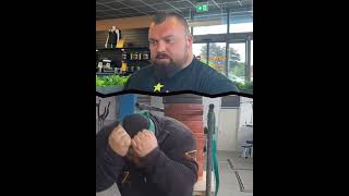 The reaction of Eddie Hall [upl. by Valoniah]