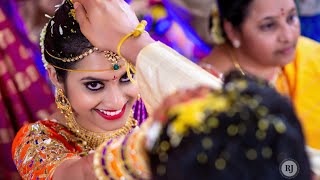 Subhash  Vinusha  Telugu Wedding Highlights by RJ Wedding Films [upl. by Langbehn]