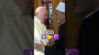 IslamChristian friendship through historyhistory islam christianity peace viral shorts [upl. by Lemert]