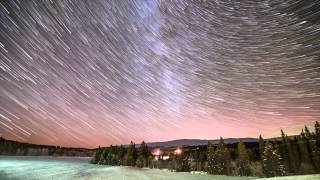 Timelapse Winter Skies Norway Nikon D7000 Tokina 1116mm f28 [upl. by Fenwick]