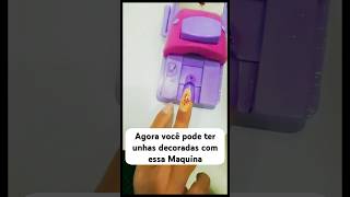 Agora você pode Decorar Unhas com essa Maquina de Pintar Unhas  Unhas decoradas c achado da Shopee [upl. by Ahtibbat514]