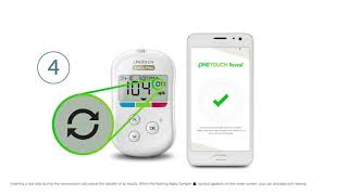 Connect your OneTouch Verio Flex® meter to the OneTouch Reveal™ app [upl. by Tutt]