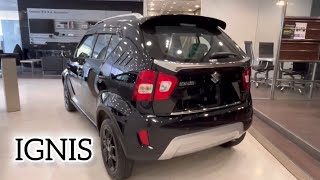 Maruti IGNIS Zeta Black  Feature Price Interior Full Review  IGNIS 2024 [upl. by Powe]