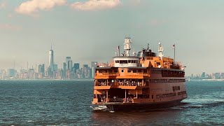 FULL RIDE  Staten Island Ferry Staten Island To Manhattan [upl. by Aivart713]