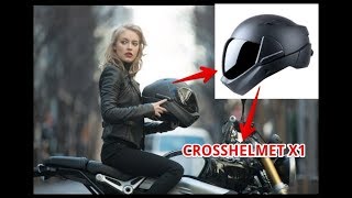 CrossHelmet X1 – The Future Of Motorcycle Helmets [upl. by Alrick]