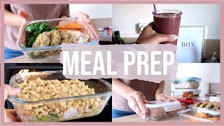 HEALTHY MEAL PREP  Préparation Des Repas De La Semaine [upl. by Leffert]