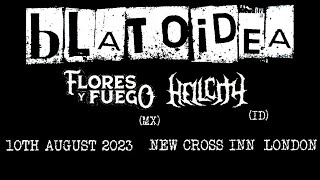 Blatoidea  Flores Y Fuego  Hellcity  Live In London  New Cross Inn 10 August 2023 [upl. by Garold235]