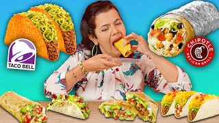 Mexican Moms Rank EVERY Mexican Fast Food Compilation [upl. by Ewer163]