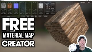 FREE TOOL For Creating PBR Material Maps from Photos  Materialize [upl. by Indihar]