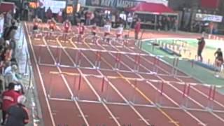 Mens 60m Hurdles  Ivy League Indoor Heptagonal TampF Championships [upl. by Rufena]