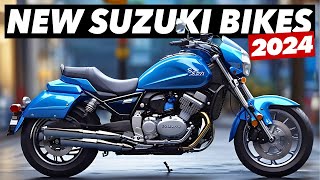 Top 7 New Suzuki Motorcycles For 2024 [upl. by Newkirk259]