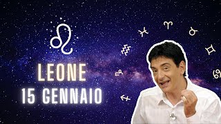 Leone ♌️ Lunedì 15 Gennaio 🔮 Oroscopo Paolo Fox  Al lavoro anche oggi [upl. by Estrin]