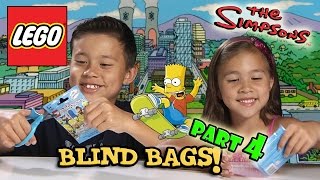 LEGO The SIMPSONS Minifigures Blind Bag Opening PART 4 [upl. by Acilejna884]