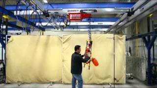 Knight Global Servo Extension Arm Roll Handling Manipulator [upl. by Eneleahs]