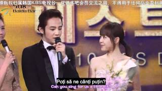 Jang Geun SukKBS AWARDS 2010Romanian sub [upl. by Kumagai]