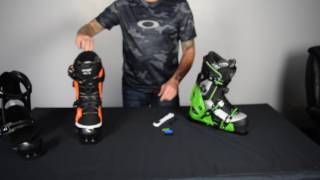 APEX SKI BOOTS Flex Adjustment Guide [upl. by Nodgnal649]