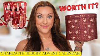 UNBOXING THE CHARLOTTE TILBURY ADVENT CALENDAR 2024  Is it WORTH IT [upl. by Assirral462]