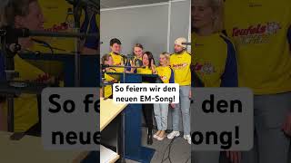 Die Punkies amp Teufelskicker feiern den neuen EMSong HAND IN HAND shorts em2024 fußball [upl. by Maia]