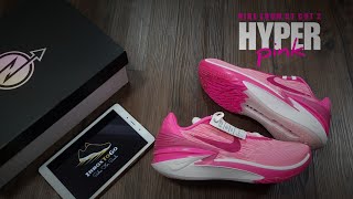 UNBOXING HYPER PINK 2023 Nike Air Zoom GT Cut 2 [upl. by Isobel]