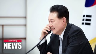 Yoon holds phone call with Kishida regarding recent state visit to US [upl. by Cirone699]