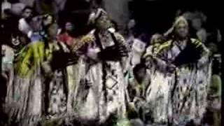 Native American Indian Pow wow  Womens dance group 1 [upl. by Jareb]