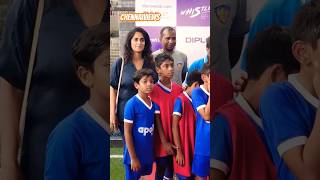 Actor Ajith Wife Shalini Spotted Diplomatic Premier League Chennai shorts shortsfeed actorajith [upl. by Bunker]