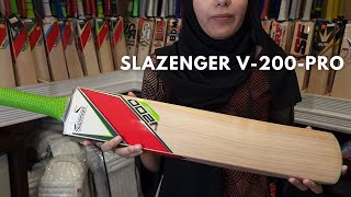 Slazenger V200Pro English Willow Cricket Bat [upl. by Laine]