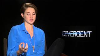 Shailene Woodley talks Divergent [upl. by Derdle411]