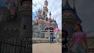 Quantos dias na Disneyland Paris viagem disneyland disneylandparis [upl. by Zelle]