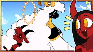 Demon Gf’s Goat Girl amp Cherub Heavenly Adventure Bug Enthusiast comic dub [upl. by Nike]