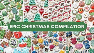 Christmas Cookies  Cookie Decorating Compilation of every Christmas cookie Ive made from 20182022 [upl. by Niel]