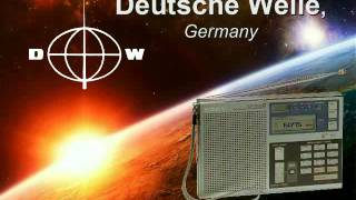 RADIO INTERVAL SIGNALS  quotDeutsche Wellequot Germany [upl. by Tildi]