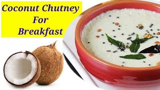 Instant Chutnies Coconut Chutney For Idli Dosa WadaCoconut Peanut Chutney Peanut Chutney Recipe😋😋 [upl. by Emoreg]