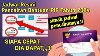 Cara mengecek pip sudah cair apa belum  PIP 2023 KAPAN CAIR [upl. by Thecla]